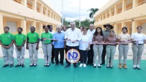 Abinader inaugura CAIPI y politécnico  San Ignacio Loyola en Dajabón
