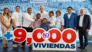 El Gobierno dominicano informa que ha entregado 9000 viviendas