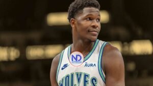 Anthony Edwards, multado por volver a criticar a los árbitros