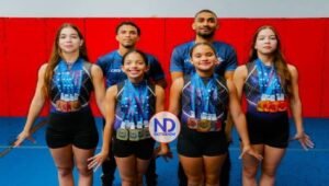Atletas del Mega Gym brillan en gimnasia Estrellas del Futuro
