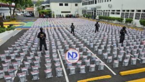 Mantienen investigación sobre alijo de 9,8 toneladas de cocaína