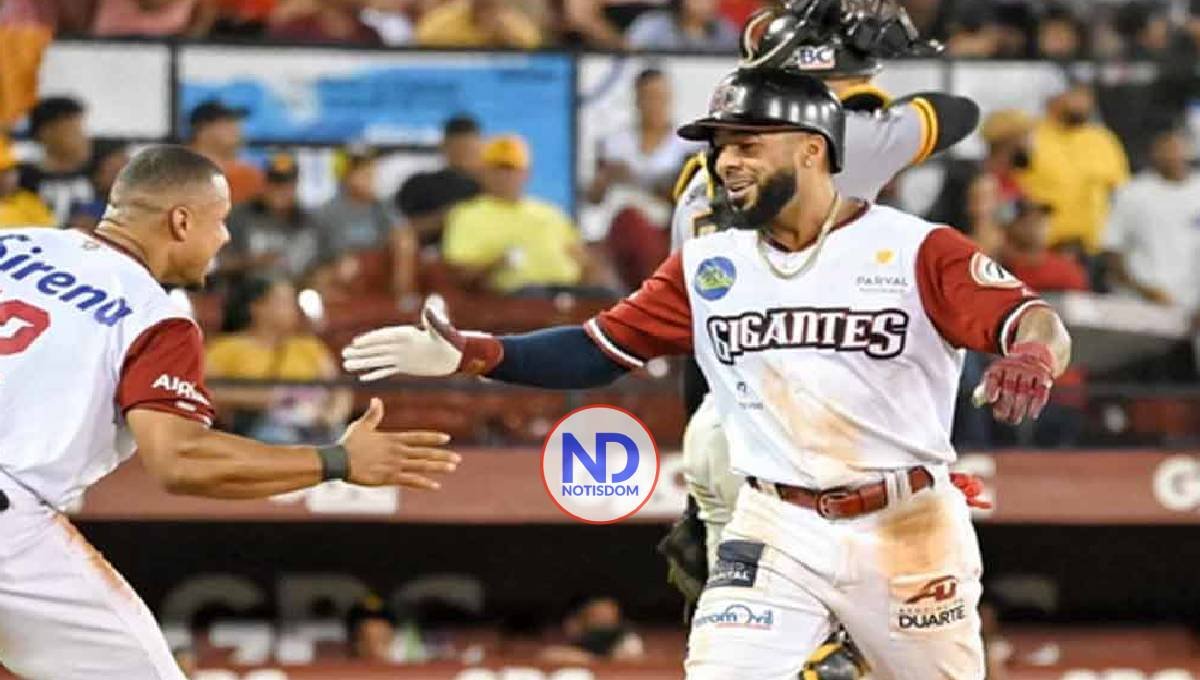 Gigantes vencen Águilas en recta final Liga dominicana de Béisbol