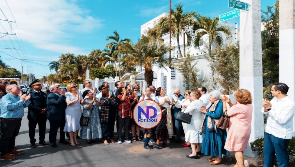 Alcaldía DN develiza calle en honor a la luchadora social Gladys Gutiérrez