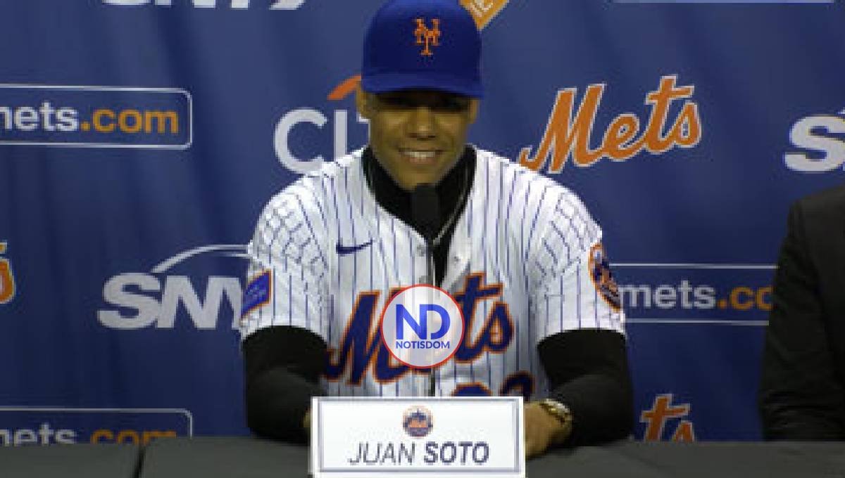 Mets de Nueva York autorizan a Juan Soto jugar en Dominicana