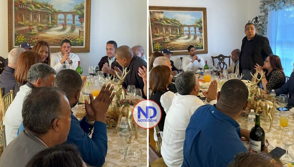 NOTISDOM FOTOS PF 85 Senador Gustavo Lara realiza positivo encuentro con sancristobalenses en Nueva Jersey