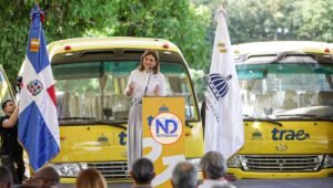 Raquel Peña lanza rutas escolares para impactar la educación en tres provincias del Cibao