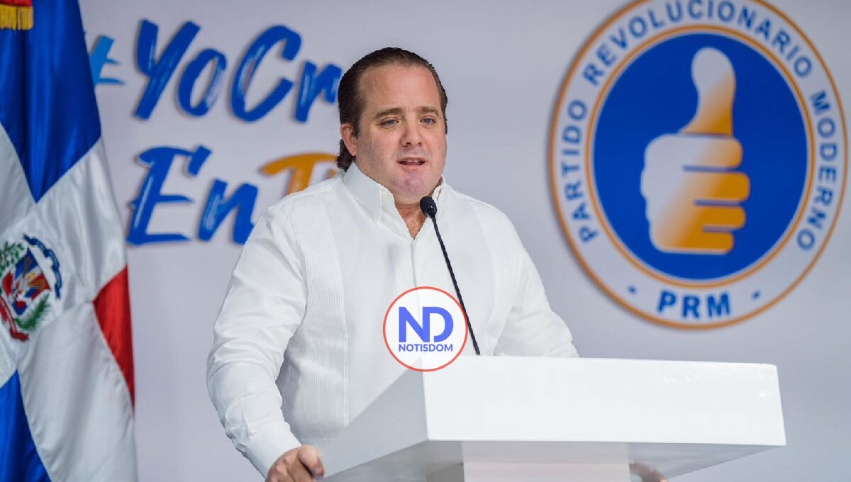 Paliza ofrece total respaldo a la idea de que Luis Abinader asuma dirección del PRM