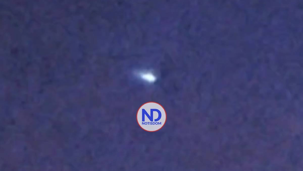 ¿OVNI en Dajabón? El objeto volador visto podría ser el Falcon 9 de SpaceX