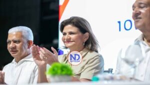 Raquel Peña participa en juramentación de nueva directiva de Conatra