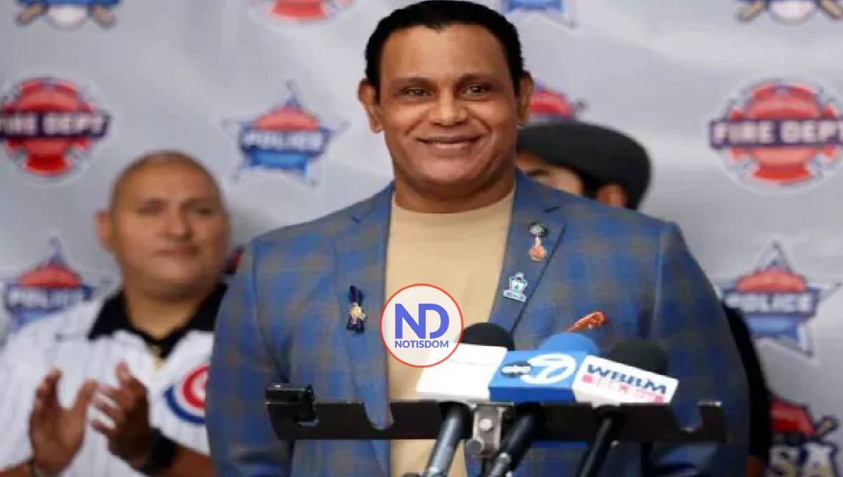 Sammy Sosa pide disculpas por «errores» cometidos en su carrera