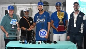 Samuel Muñoz es nombrado MVP de la Serie de Titanes del Caribe