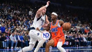 118-104. Los Thunder asfixian a Doncic y Shai se va de fiesta a Las Vegas