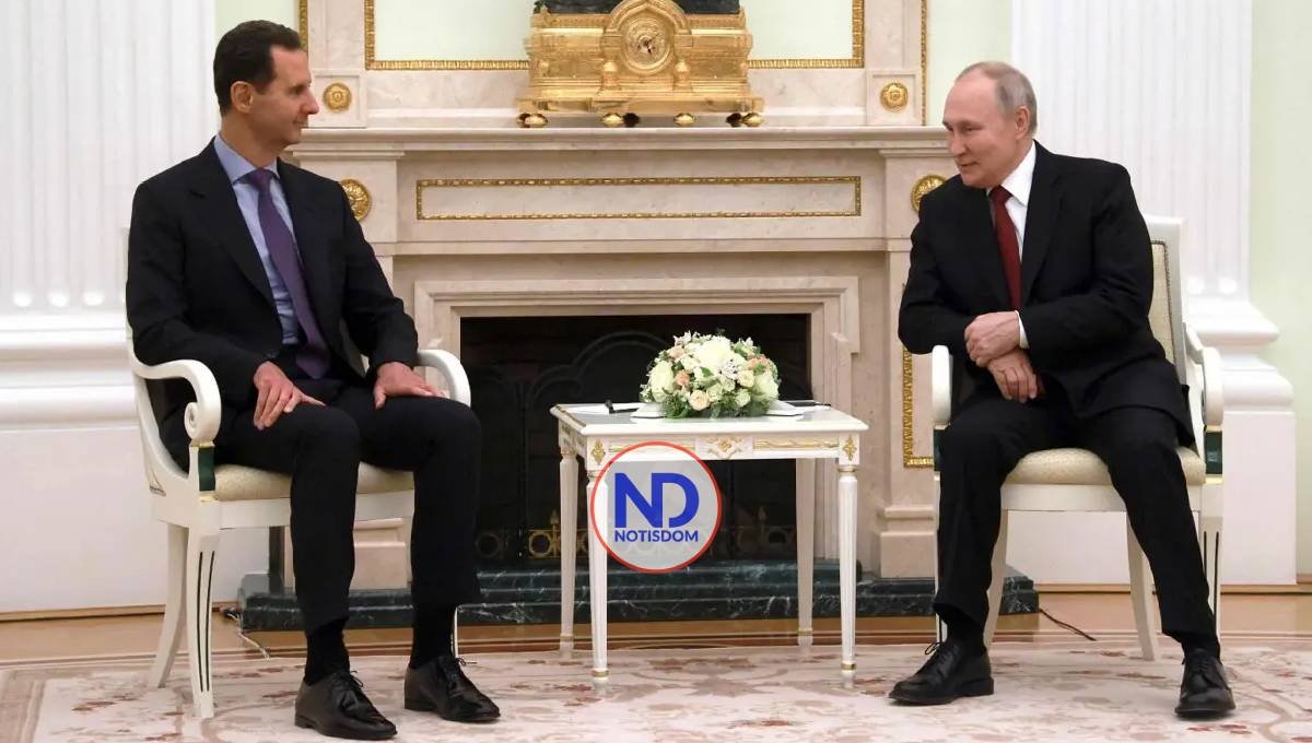 Putin ofrece refugio a Asad y a su familia en Rusia