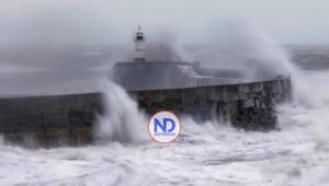 Reino Unido envía alerta móvil por peligro de la tormenta Darragh