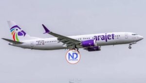 Arajet inicia ventas de pasajes a Estados Unidos; primer vuelo será en abril