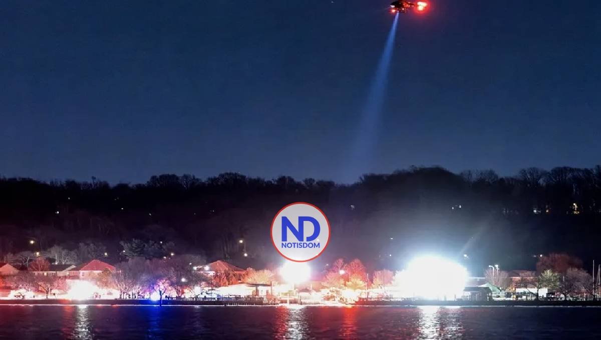 Avión con 64 personas se estrella contra helicóptero militar en Washington