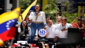 Machado reitera el llamado a «toda Venezuela» a protestar en la víspera de la investidura