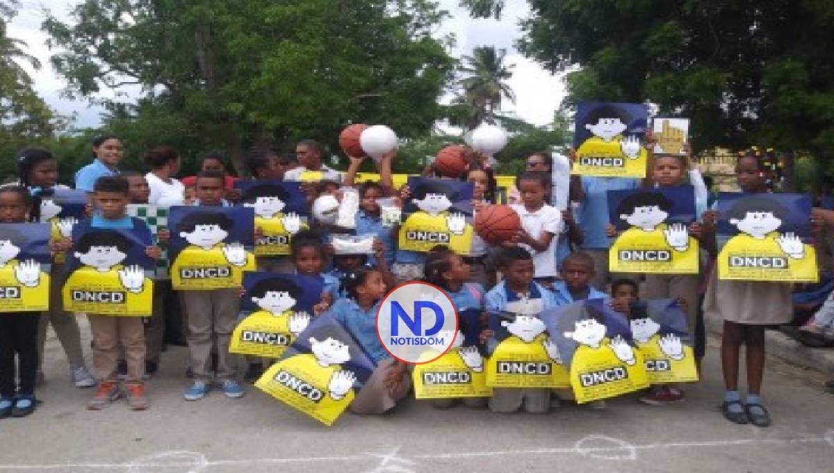 Más de 20 mil niños y jóvenes se integran a programas de DNCD