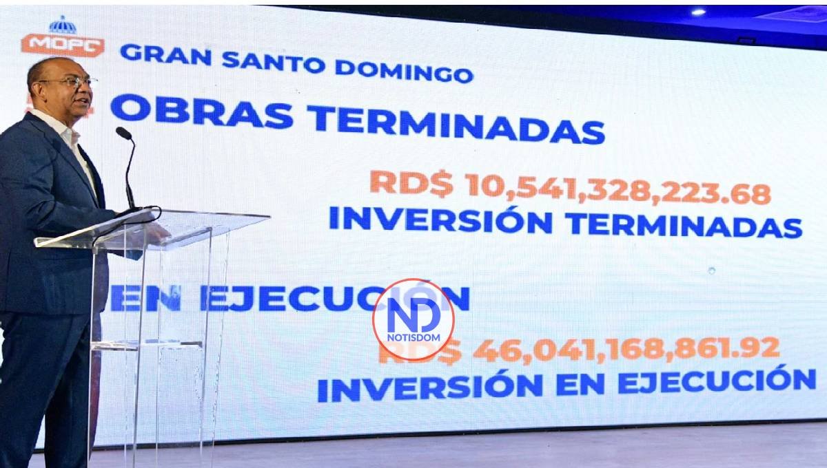 MOPC presenta plataforma de obras construye en todo el país