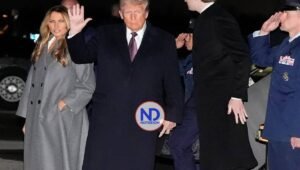 Trump llega a Washington para ceremonia de investidura EEUU