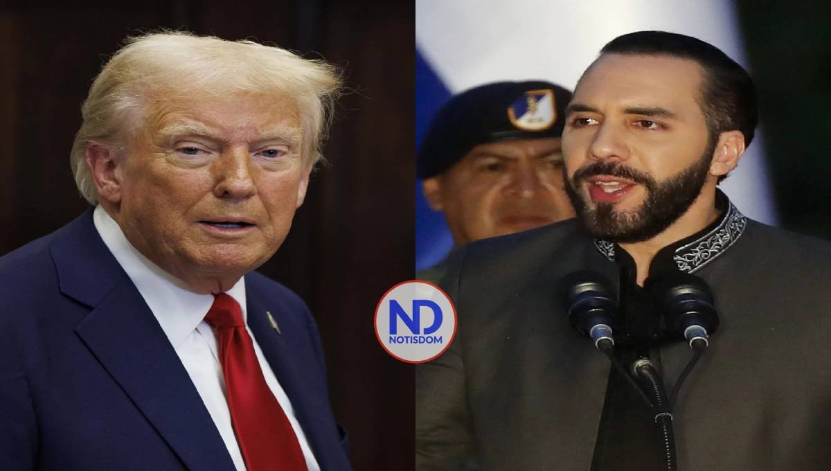 Donald Trump llamará este jueves al presidente salvadoreño, Nayib Bukele