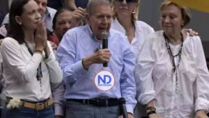 Edmundo González exige la liberación inmediata de Maria Corina Machado