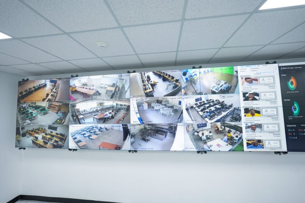 El Centro de Monitoreo de la Red Unificada de Infotep Abinader inaugura Red Unificada de la Formación Técnico Profesional del INFOTEP