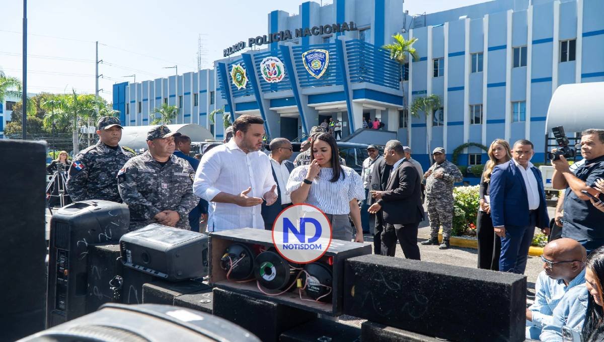 Interior y Policía incauta 206 bocinas por contaminación sónica