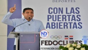 Kelvin Cruz anuncia inversión de 2 mil millones en deportes para 2025