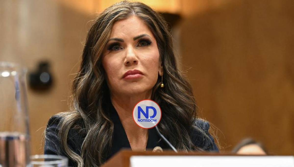 Senado confirma a Kristi Noem secretaria de Seguridad