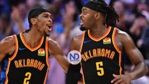 Los Thunder y los Cavaliers arrasan, LeBron James se topa con los Rockets