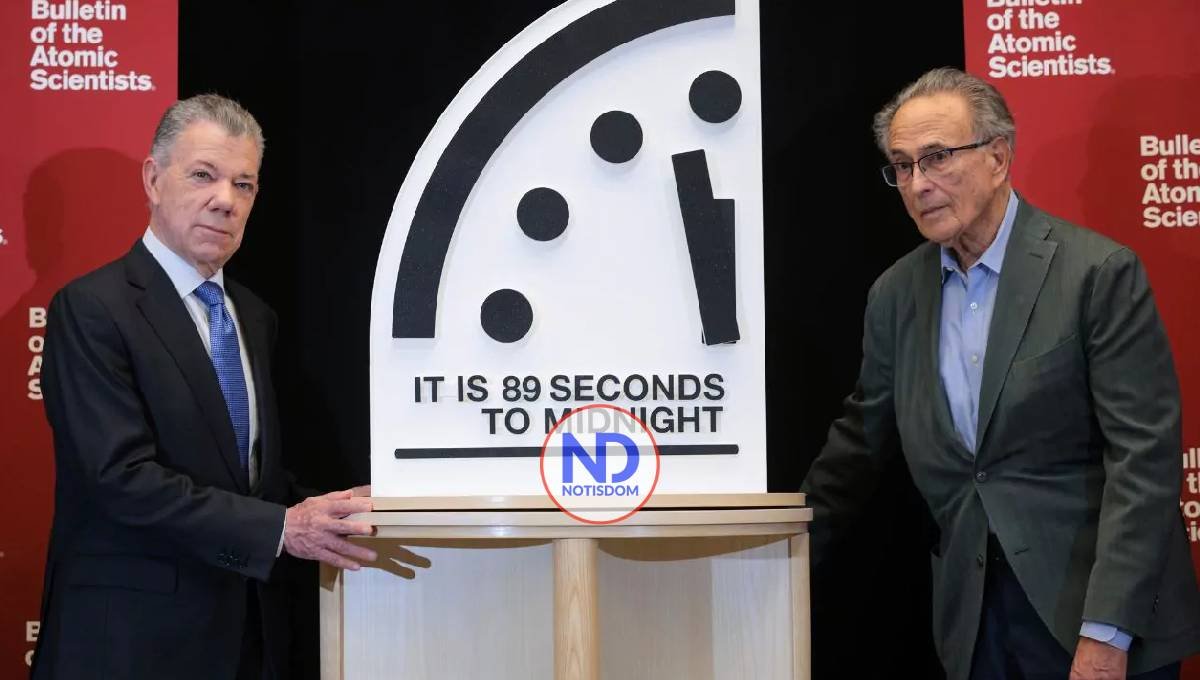 El mundo está más cerca que nunca del apocalipsis, según el ‘Reloj del Juicio Final’