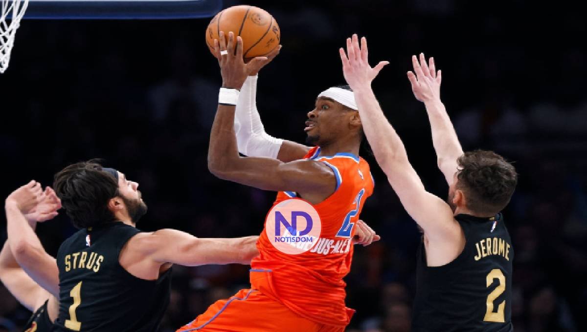 134-114. Los Thunder aplastan a los Cavaliers con una humillante paliza