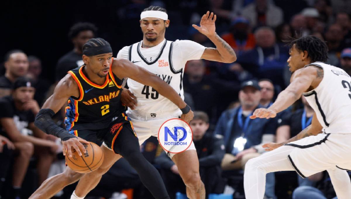 127-101. Los Thunder no dan opción a los Nets de Jordi Fernández