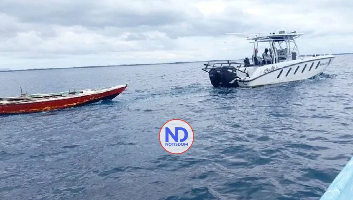 Interceptan embarcación haitiana en Montecristi y apresan tres