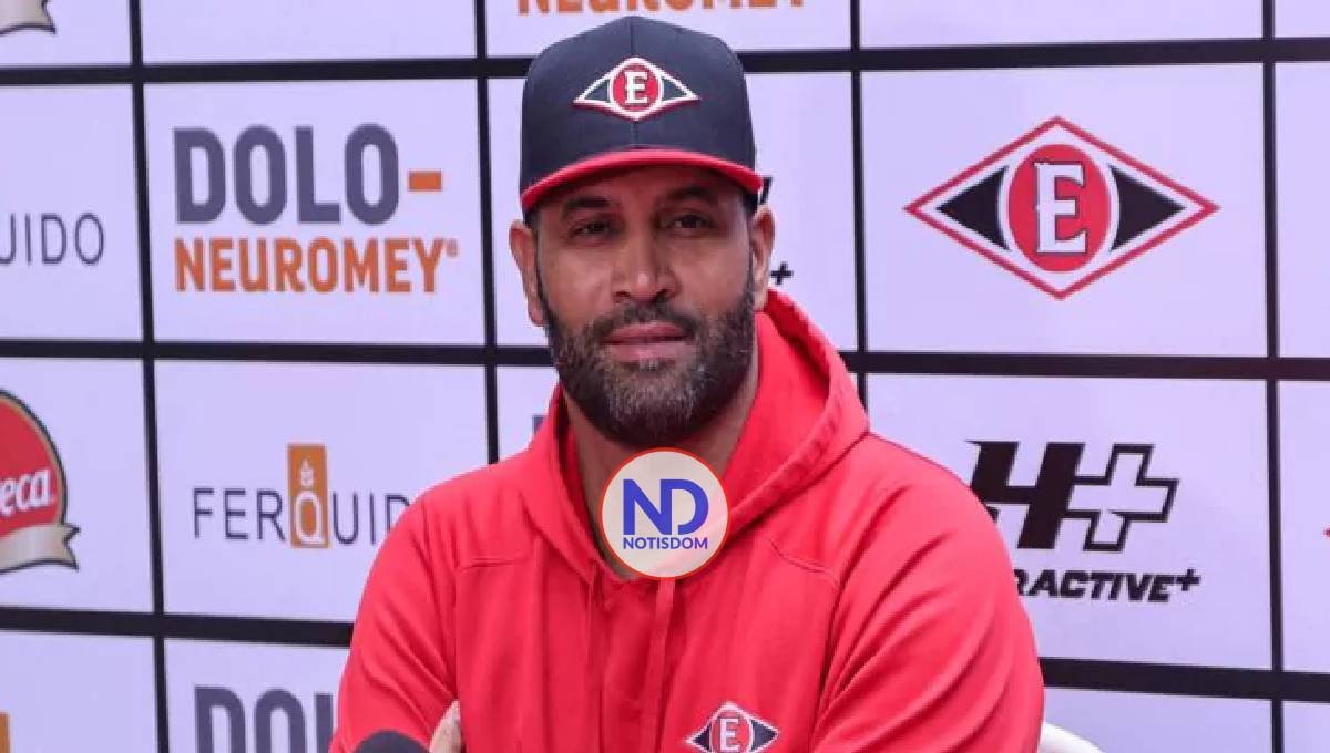 Albert Pujols será el mánager de RD en el Clásico Mundial de Béisbol 2026