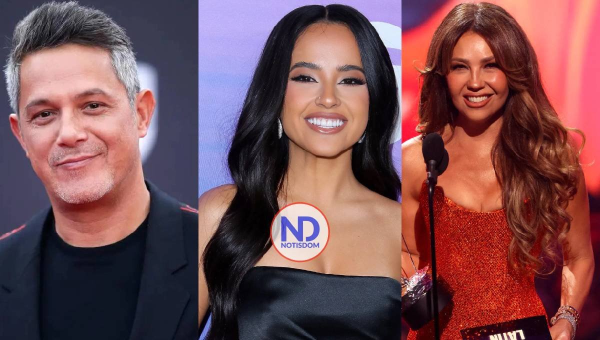 Alejandro Sanz, Becky G y Thalia se suman al cartel de artistas en gala Premio Lo Nuestro
