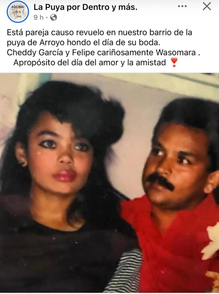 Cheddy Garcia 2 Publican una foto juvenil de Cheddy, la mamá del humor