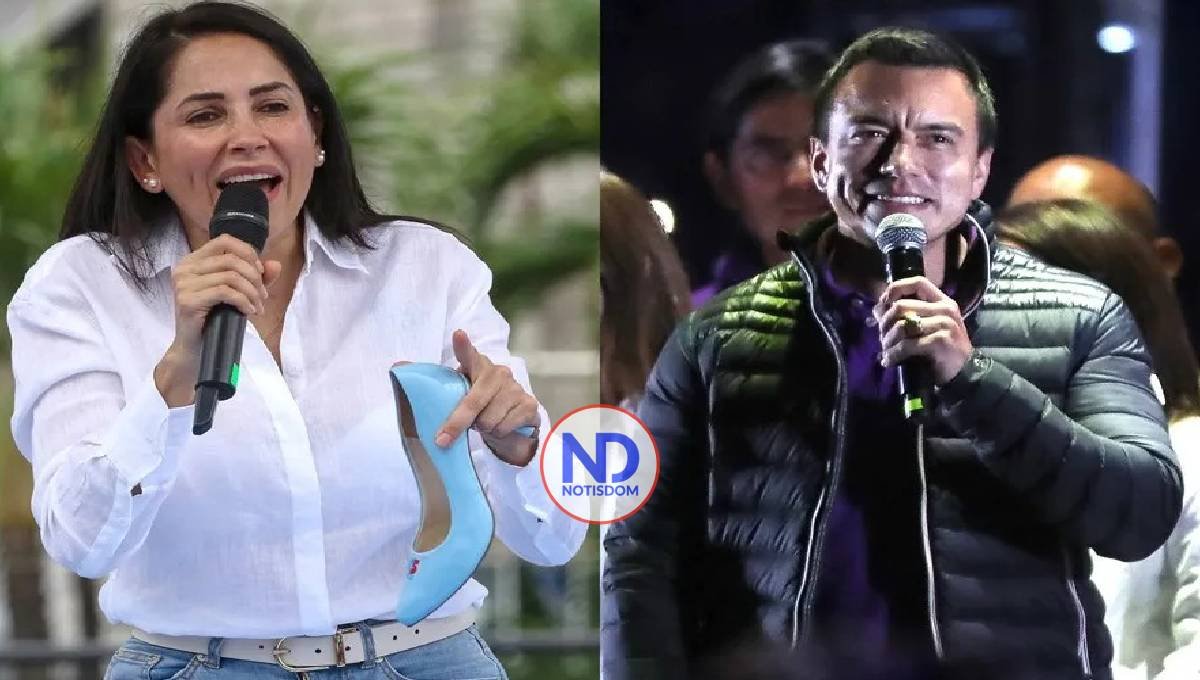 Ecuador se encamina a una segunda vuelta entre Noboa y González