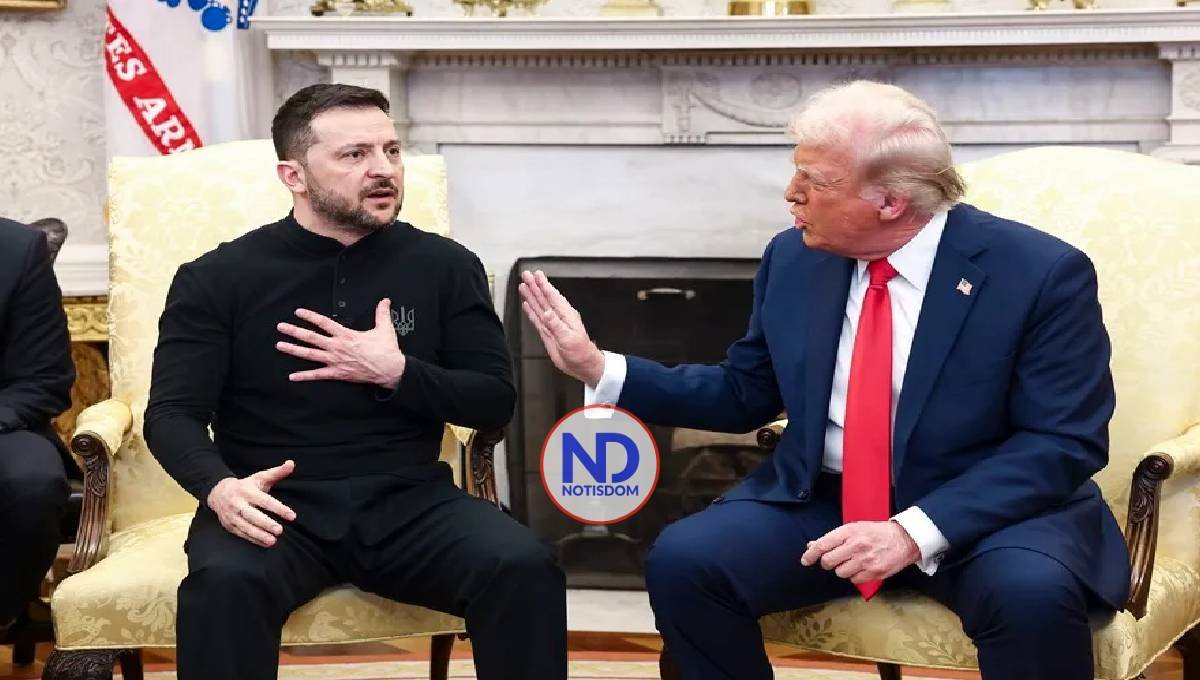 No tuvo final feliz encuentro de Trump y Zelenski este viernes