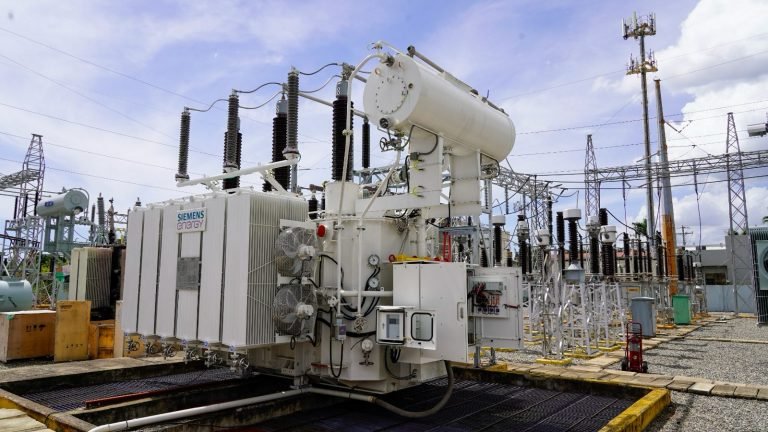El nuevo transformador EDESUR anuncia mejoría del servicio más de 40 sectores DN