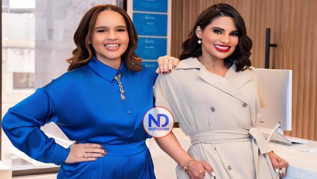 Evelina García logra peso feliz al lado de la doctora Acosta Then