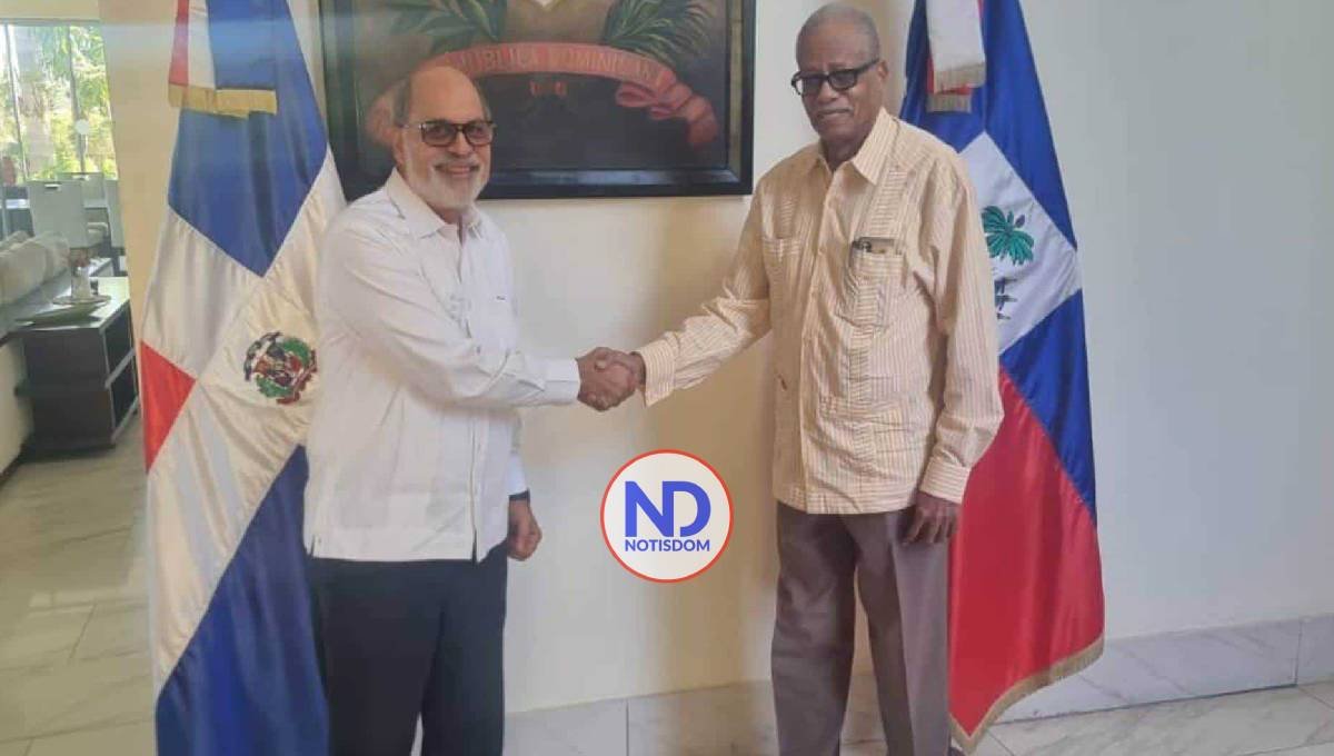Se encuentra en el país el nuevo embajador de Haití