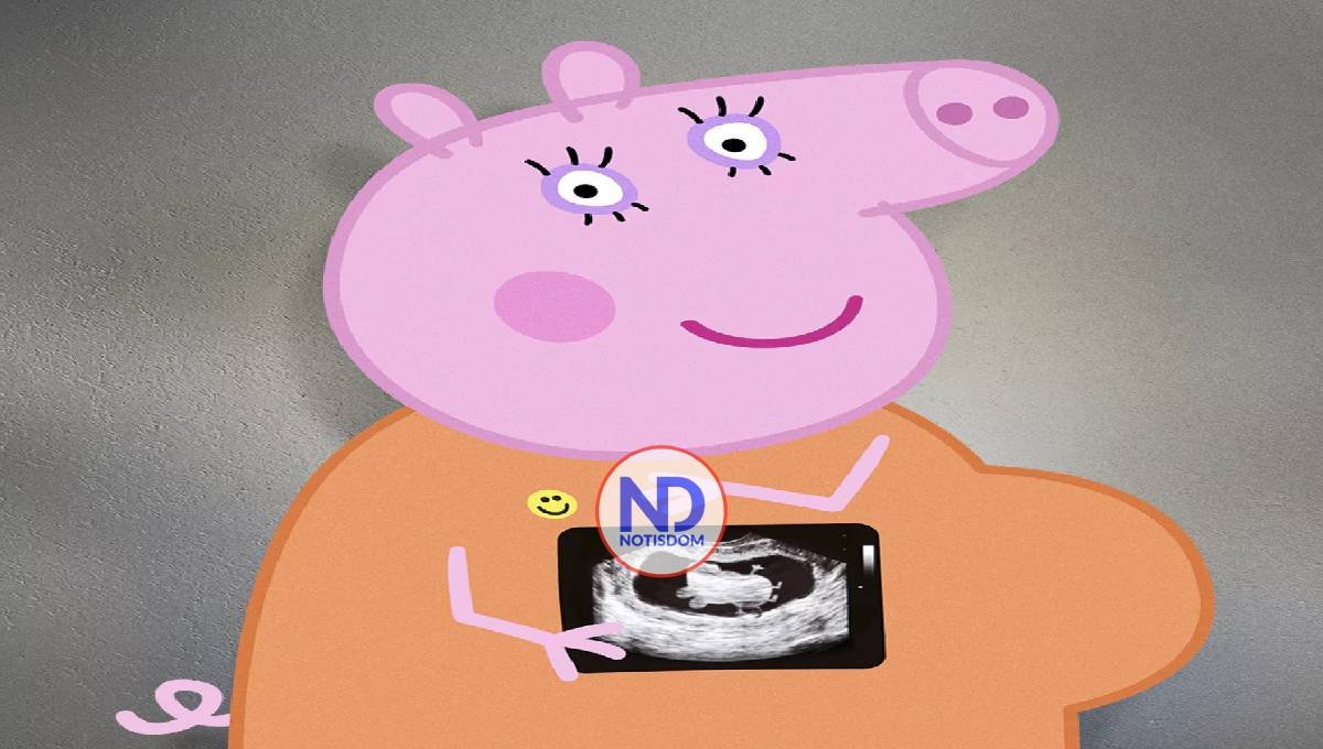 Mamá Pig, la madre de la cerdita animada Peppa, está embarazada