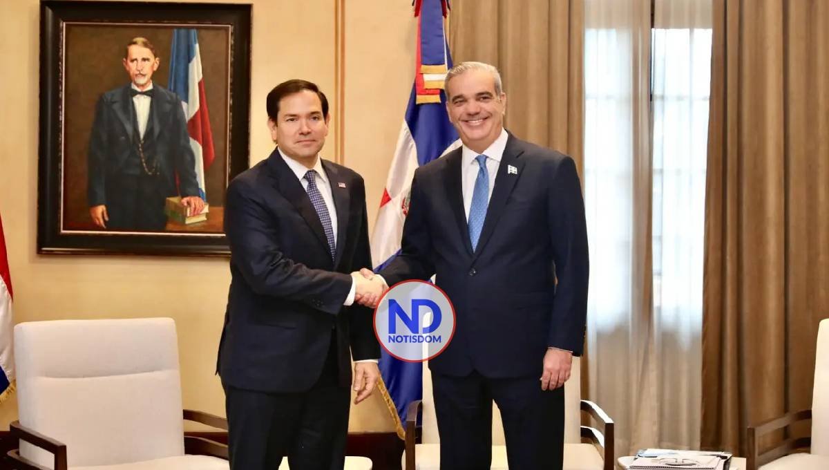 Presidente Abinader recibe al Secretario de Estado de EE.UU.