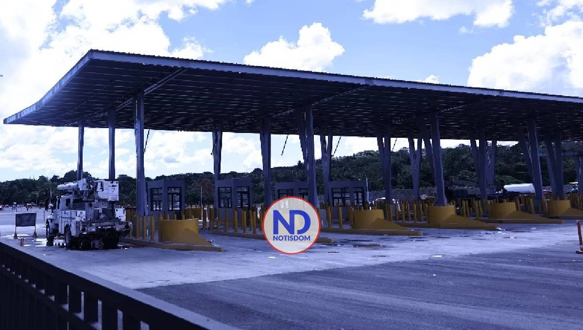 Peaje kilómetro 32 de autopista Duarte a punto de finalizar