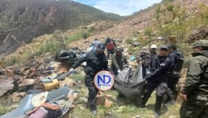 Al menos 31 muertos y 15 heridos en accidente de autobús en el sur de Bolivia