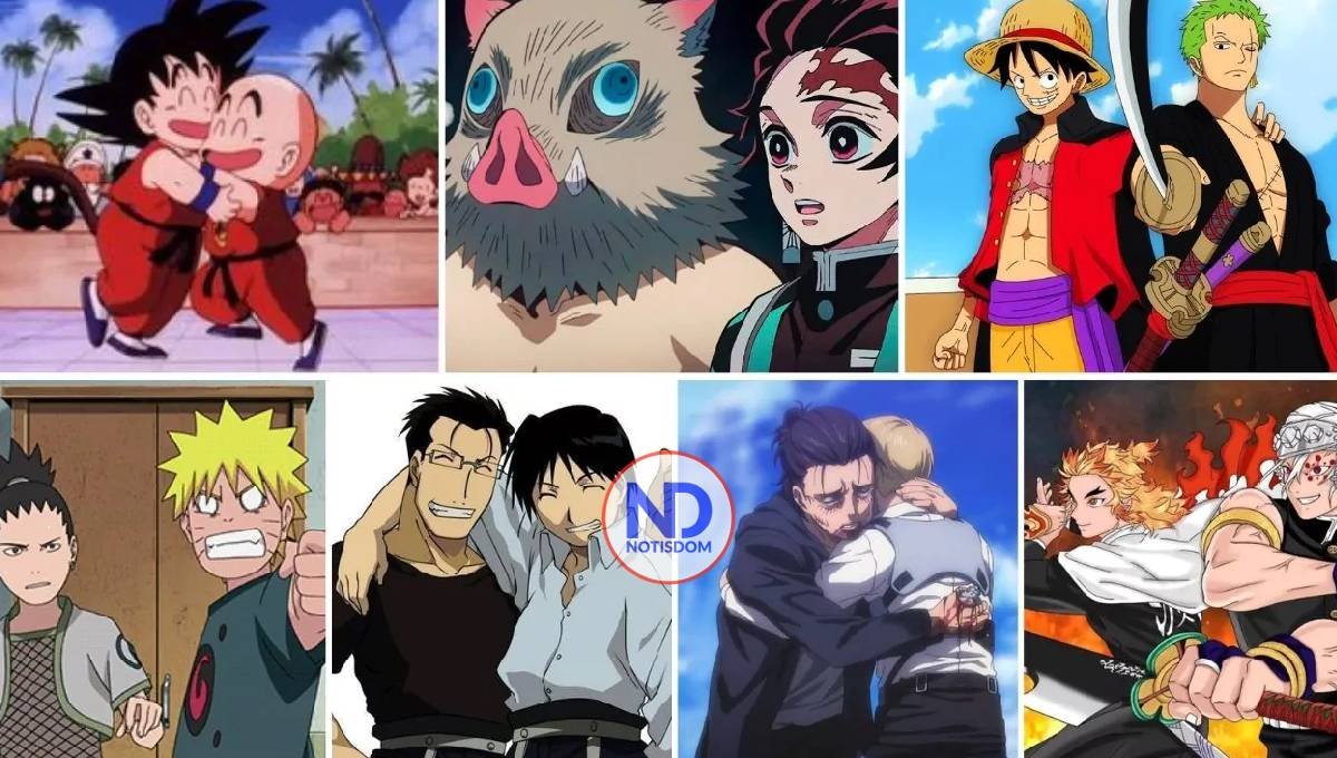 Mes de la amistad: estas son las mejores parejas de amigos del anime