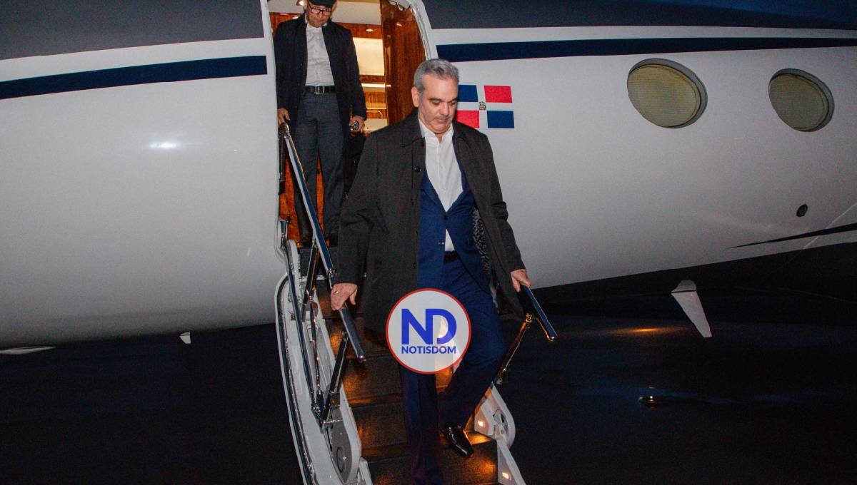 Presidente Abinader llegó a EU para participar en una cumbre