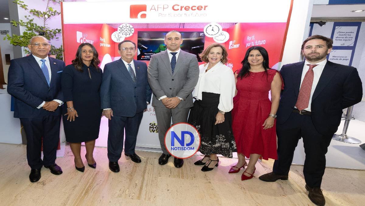 AFP Crecer dijo presente en la Semana Económica y Financiera «#sefBCRD» 2025